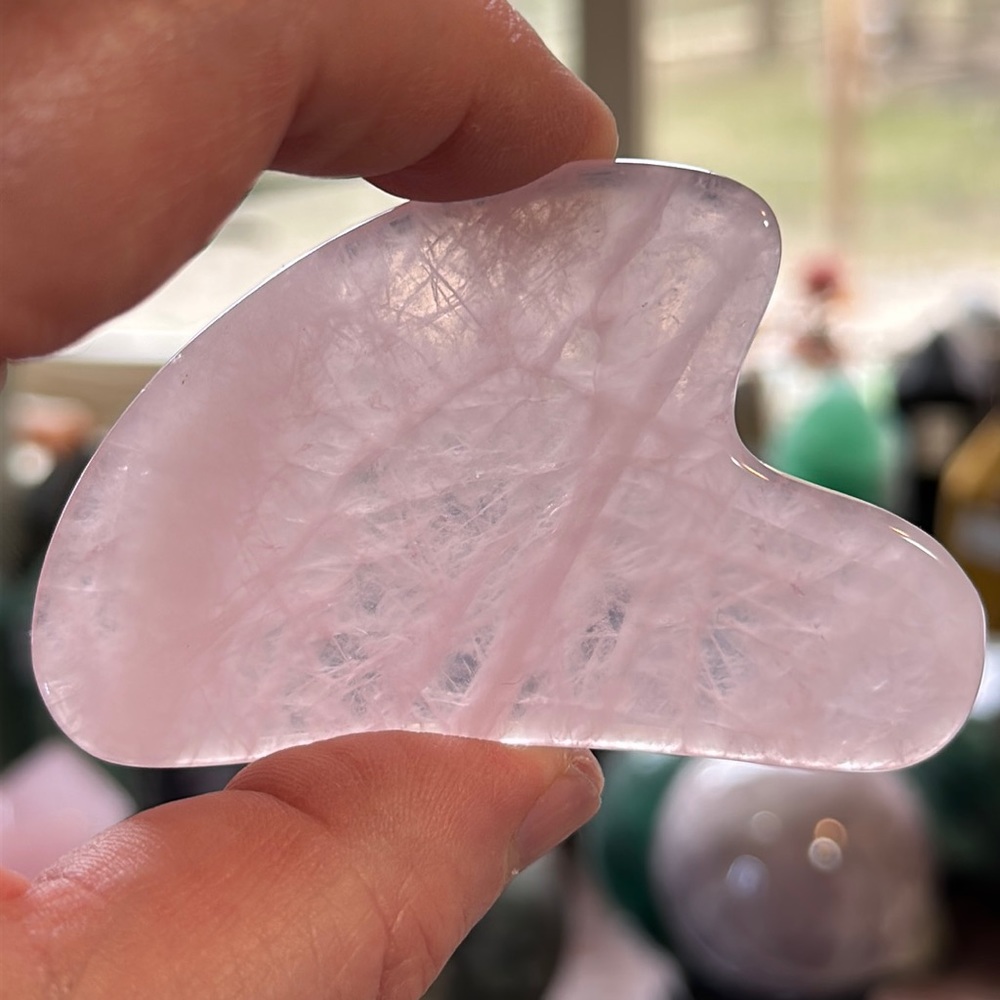 🌸SALE🌸 Rose Quartz Gua Sha Stone!